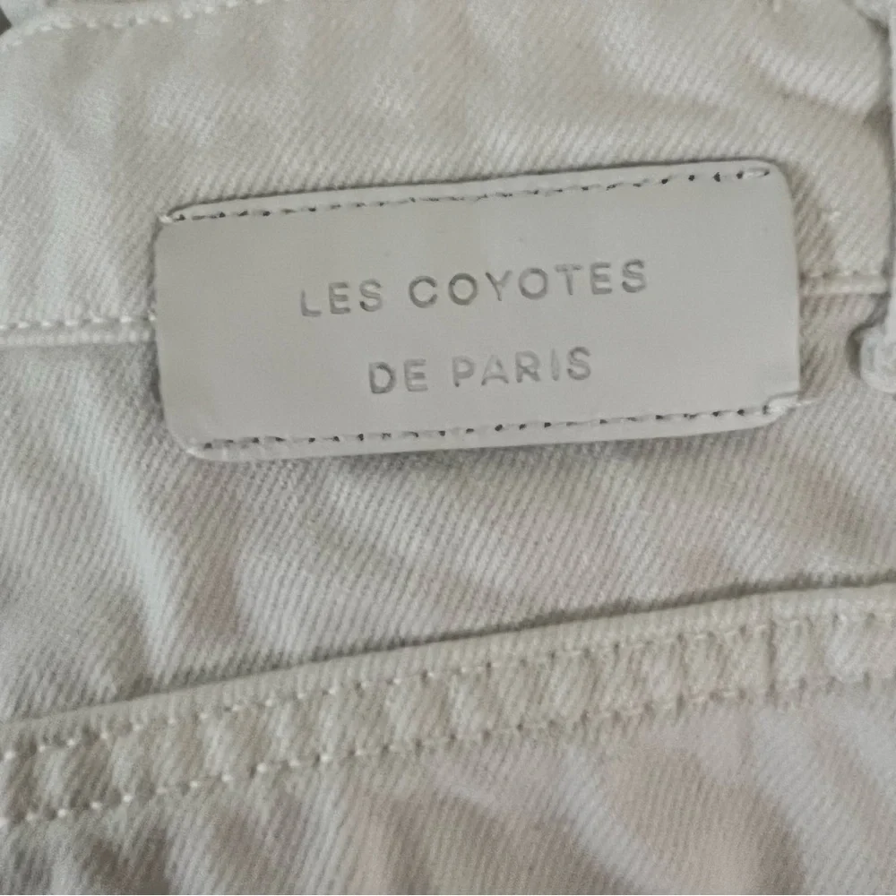 Les Coyotes De Paris Dewi Jeans in White Size US 26 FR 34 - Picture 7 of 10